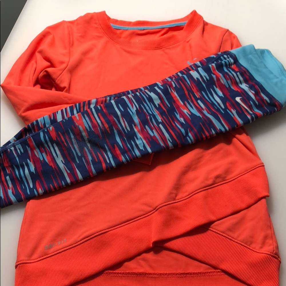 Girls Nike Dri-Fit outfit